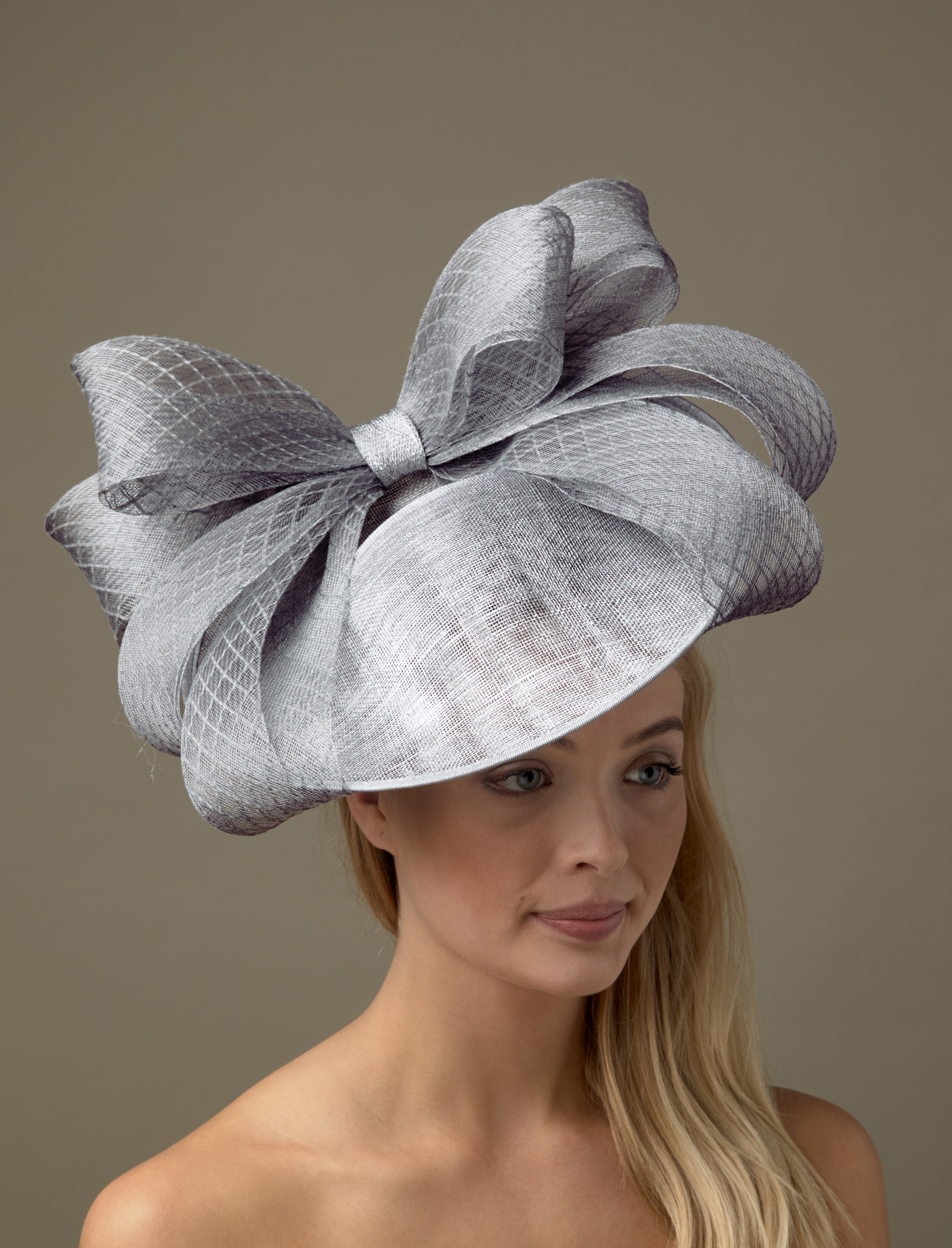 silver hats for mother of the bride