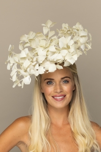 Corsica Fascinator Hostie Hats 22